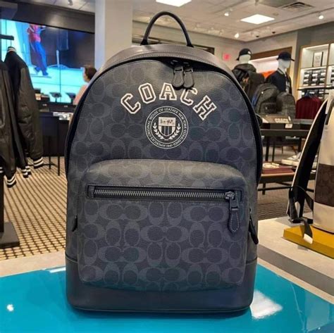 coach backpack original|authentic coach backpacks.